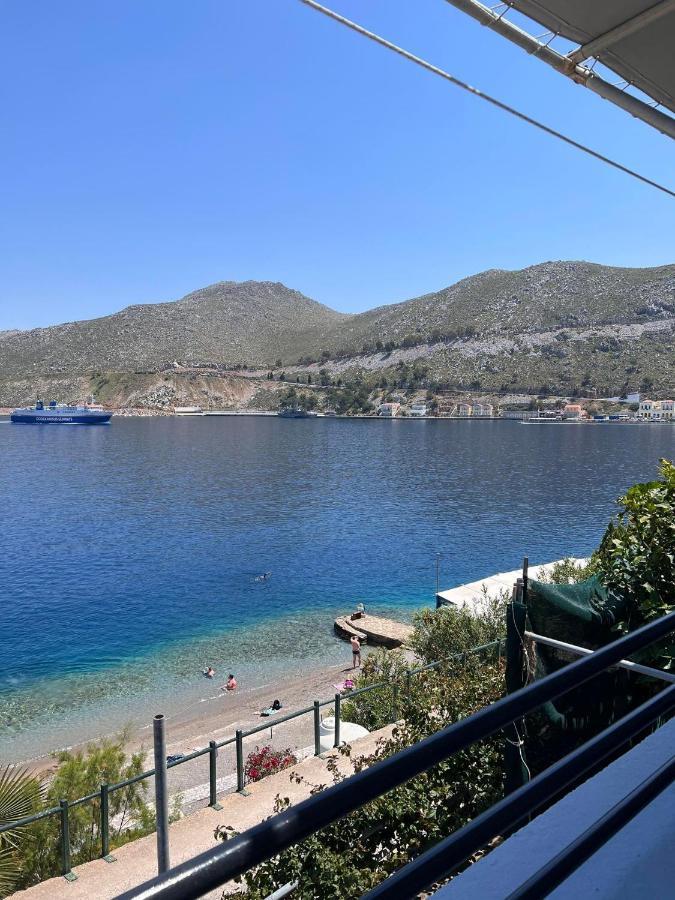 Margaritas Apartments Symi Bagian luar foto