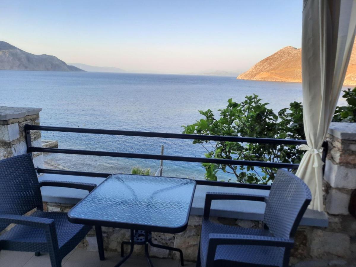Margaritas Apartments Symi Bagian luar foto